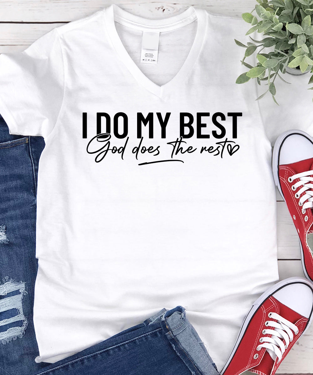 I Do My Best V-Neck