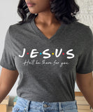 Jesus Will Be There V-Neck