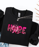 Leopard Hope - Breast Cancer Sweatshirt