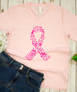 October Breast Cancer Ribbon