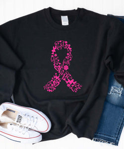 October Breast Cancer Ribbon Sweatshirt