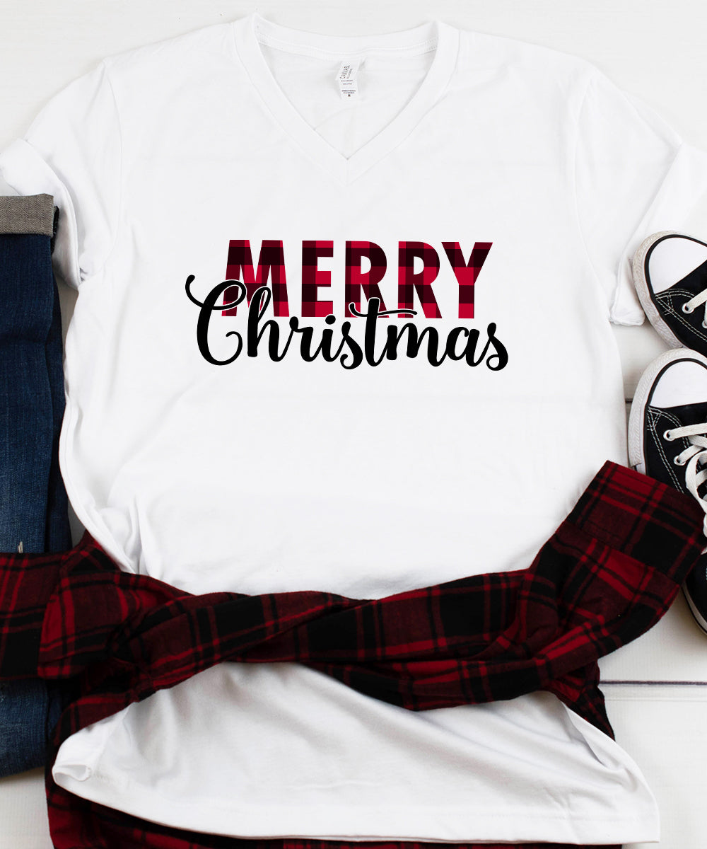 Plaid Merry Christmas