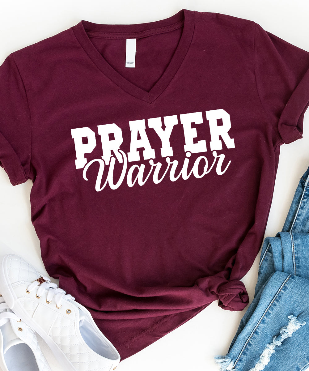 Prayer Warrior V-Neck