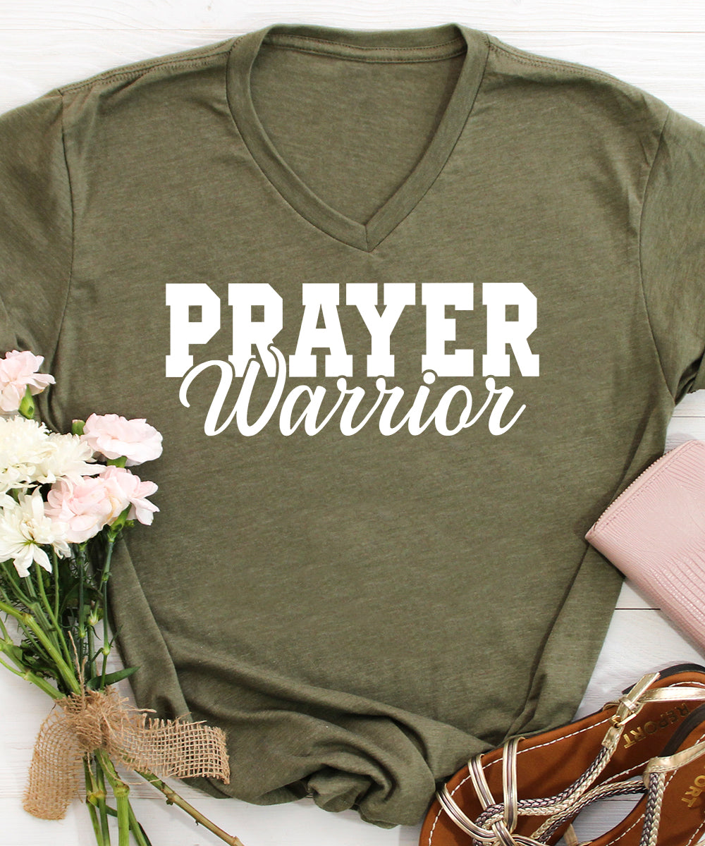 Prayer Warrior V-Neck