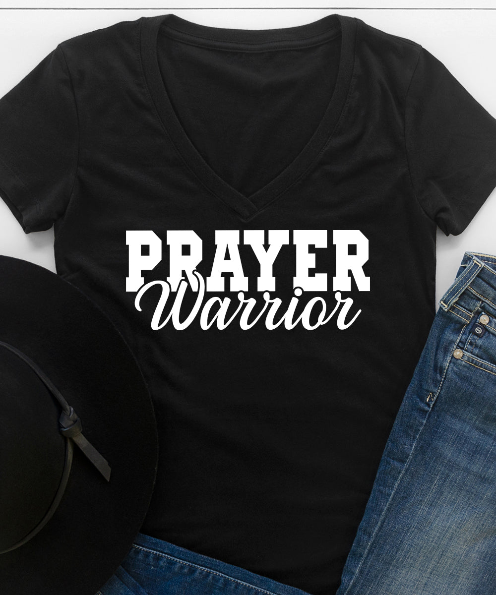 Prayer Warrior V-Neck