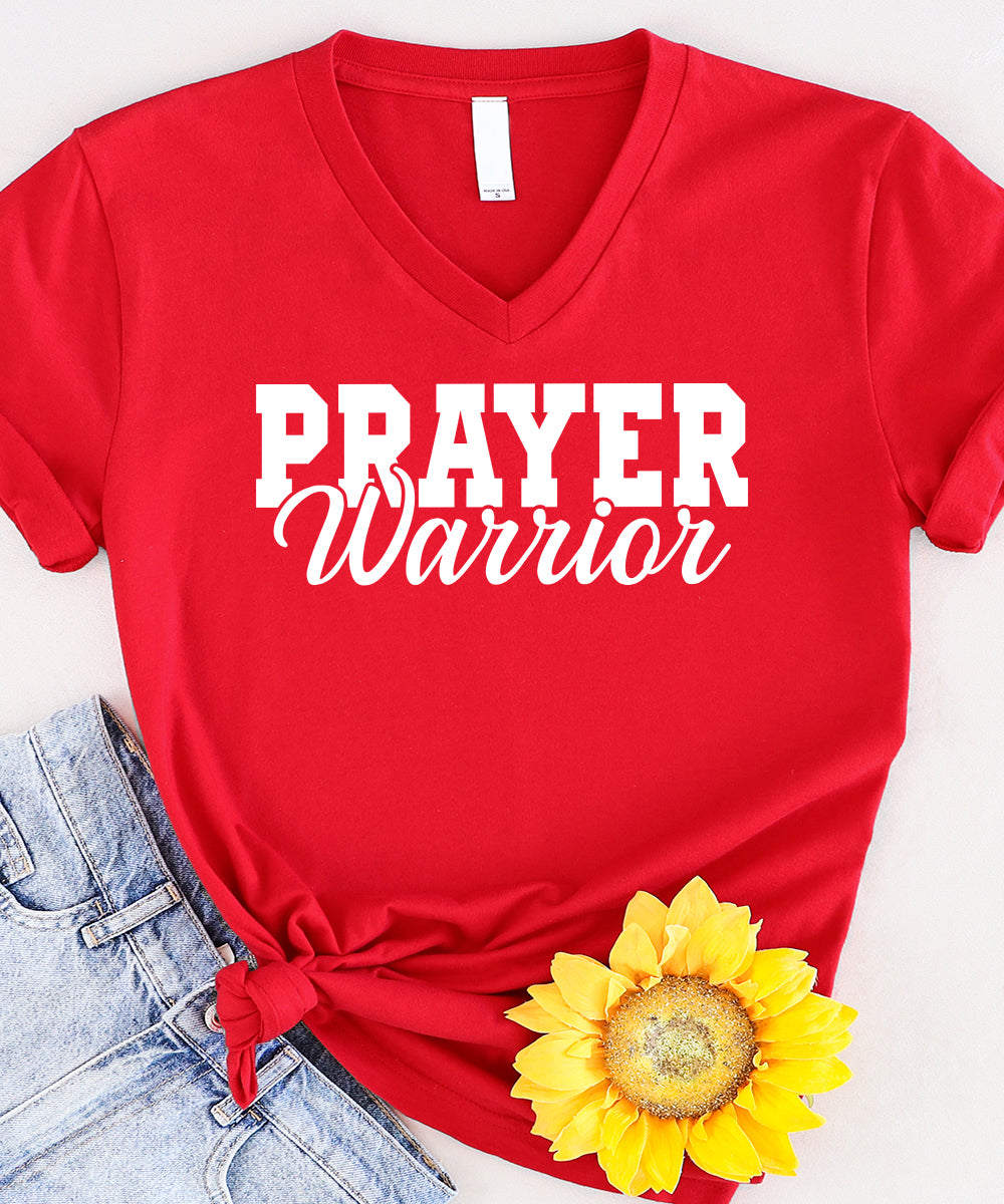 Prayer Warrior V-Neck