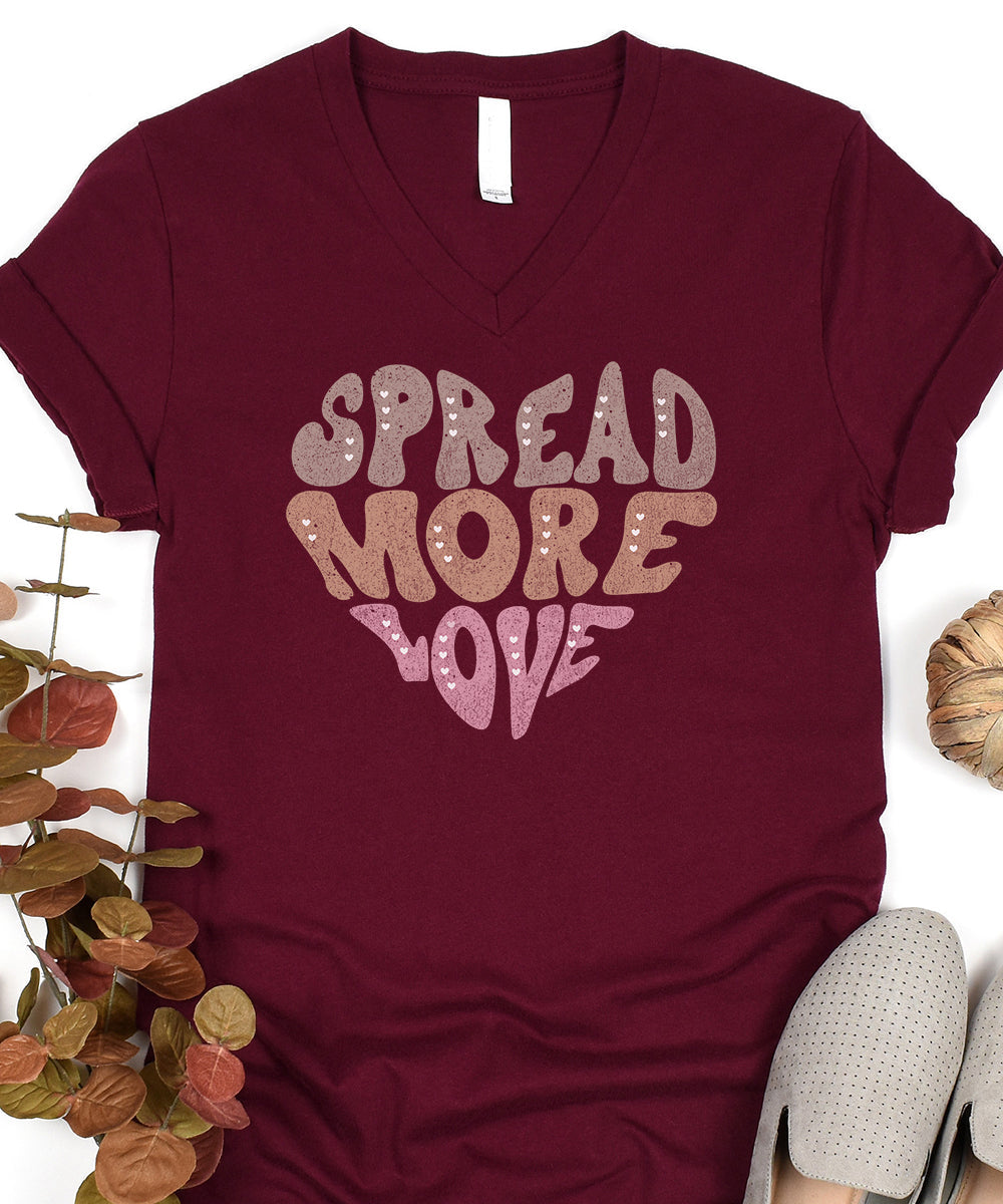 Spread More Love V-Neck