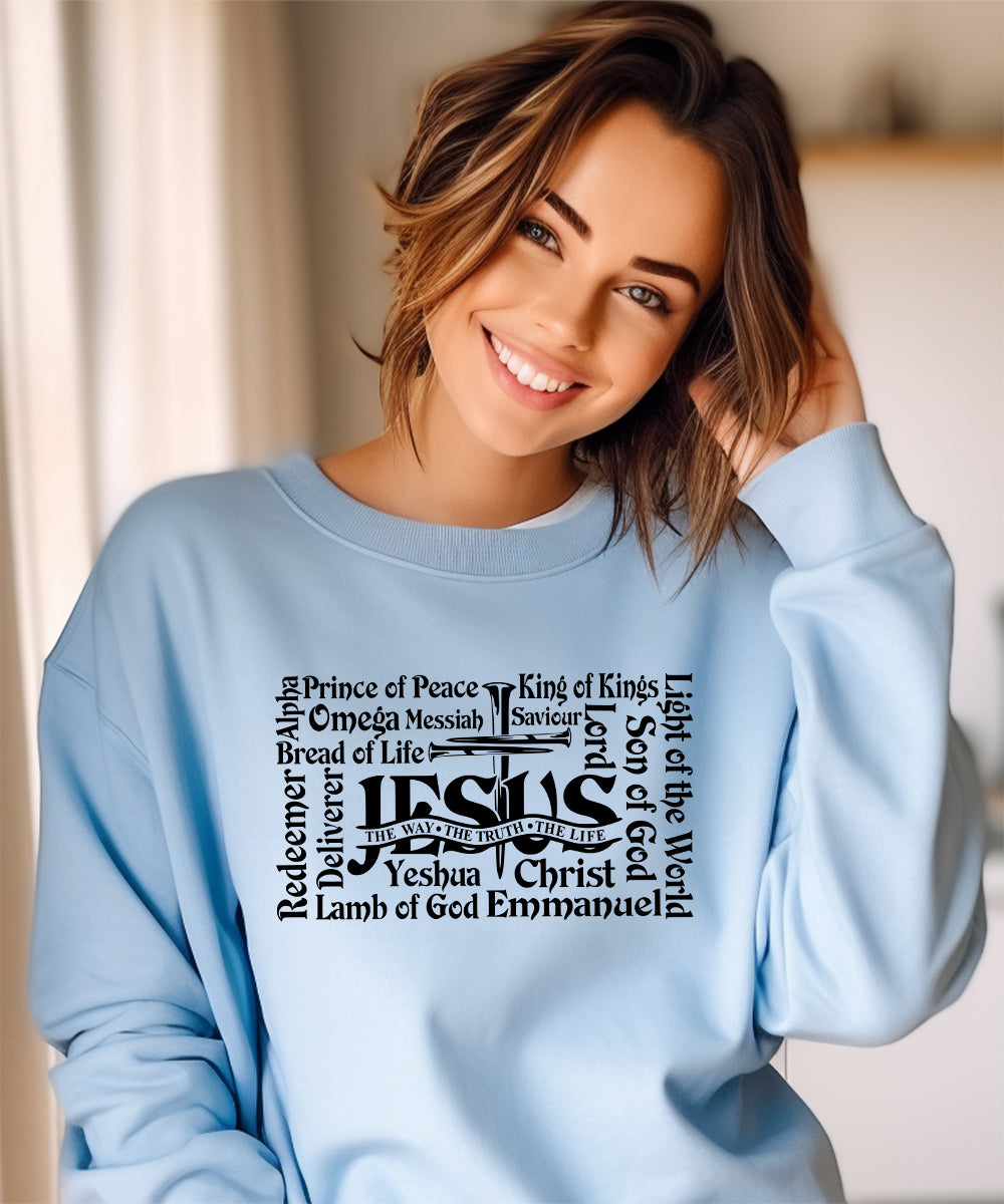 The Names of Jesus Sweatshirt