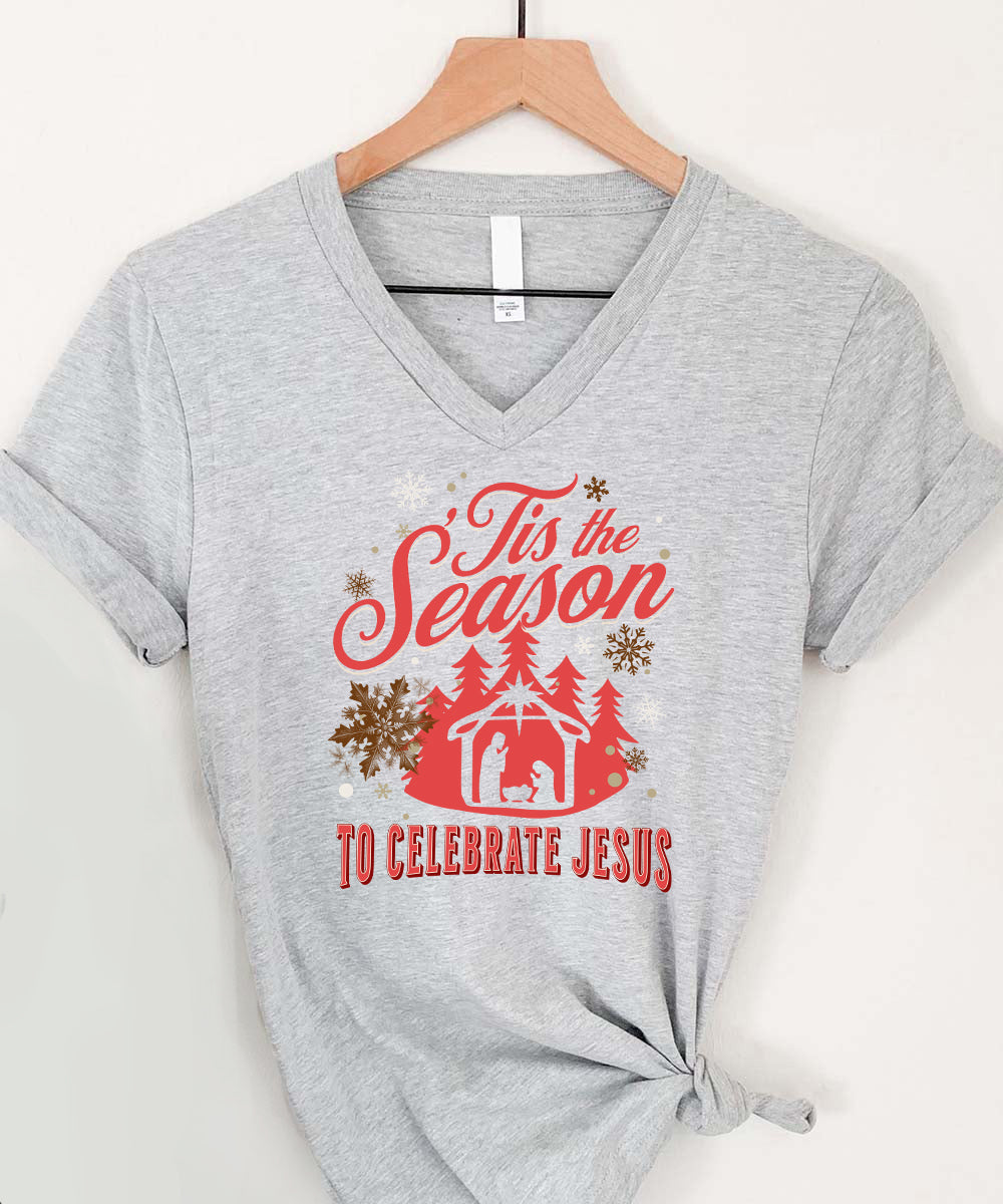 Tis The Season V-Neck