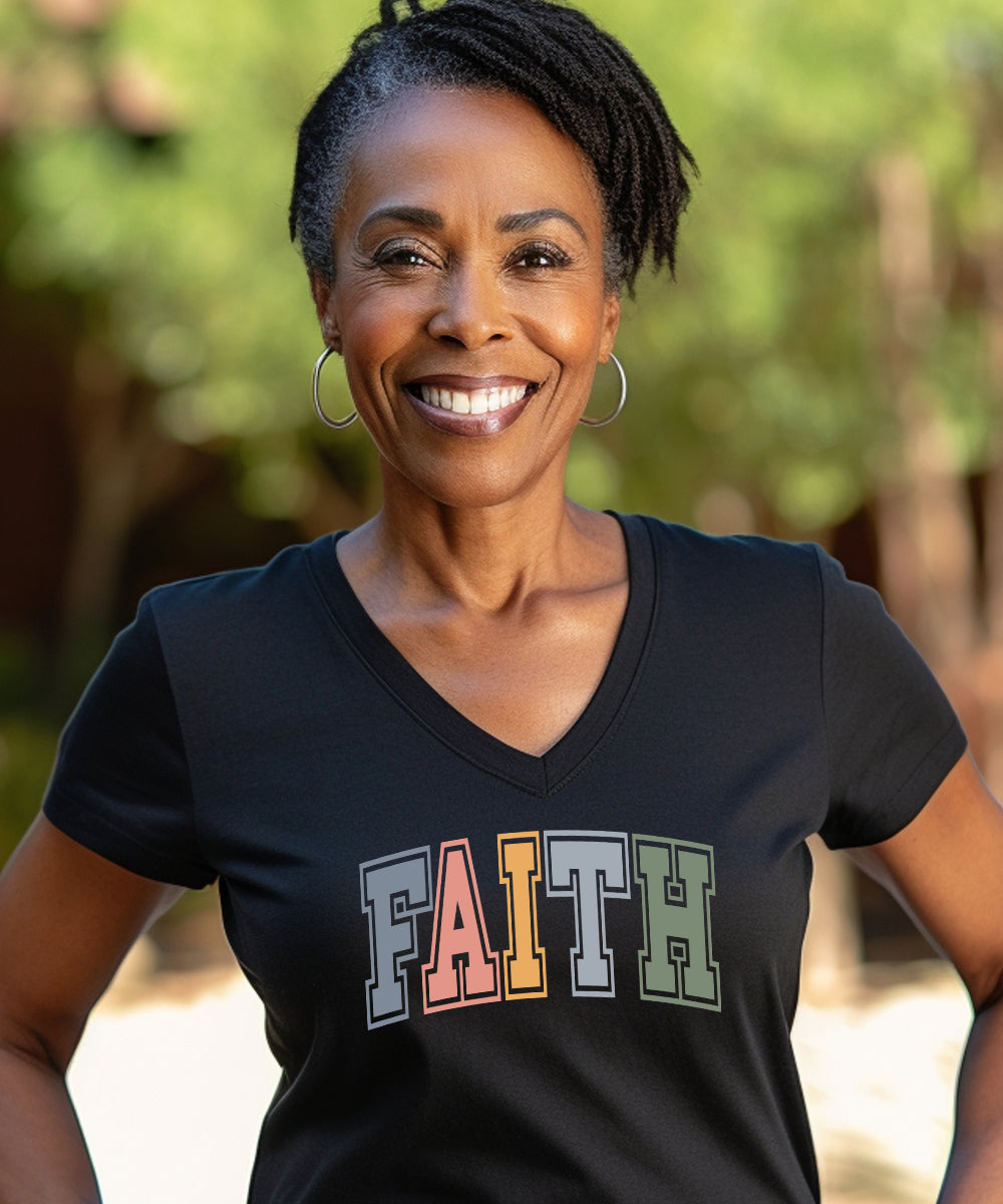 Varsity Faith V-Neck