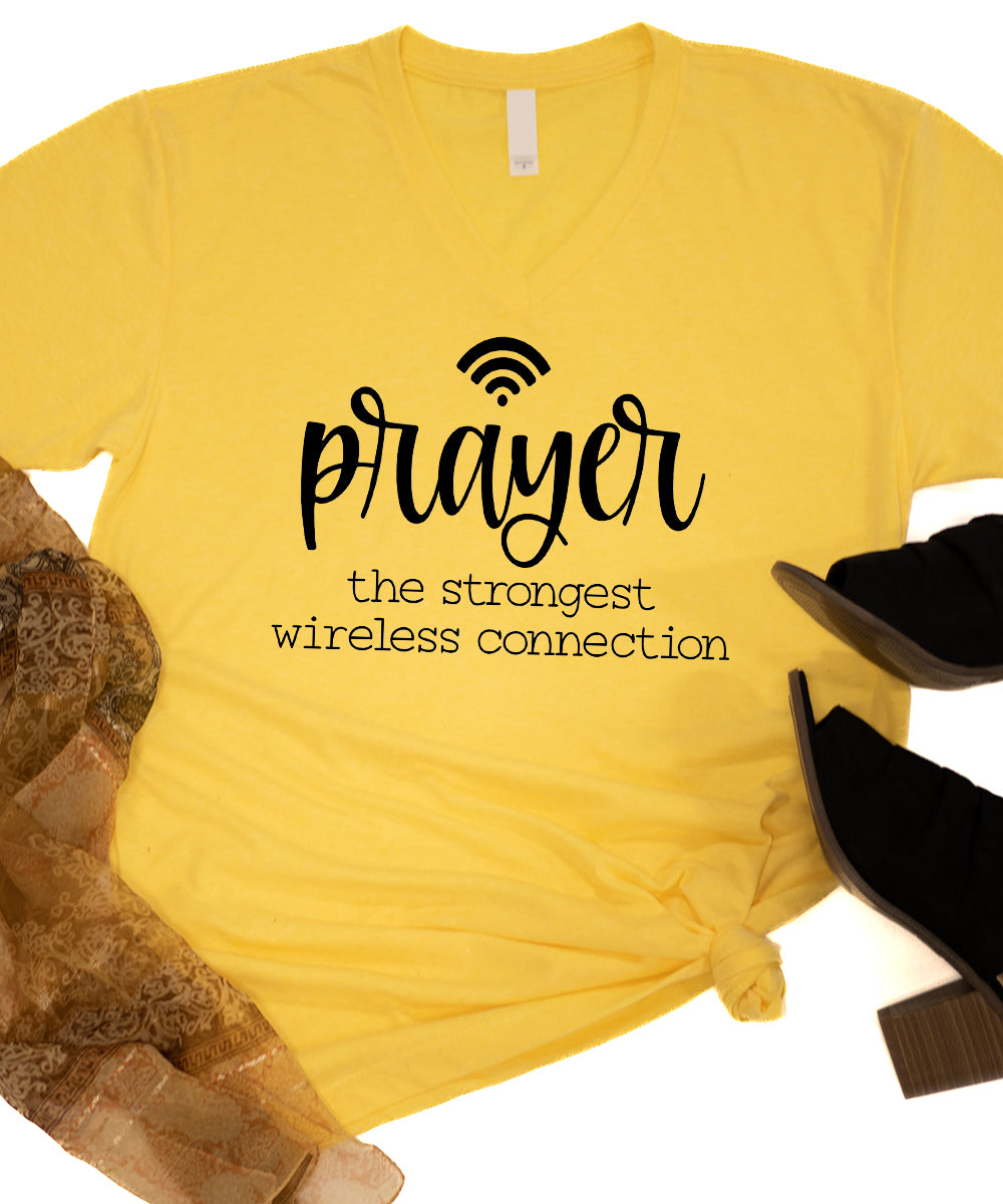 Strongest Wireless Connection V-Neck