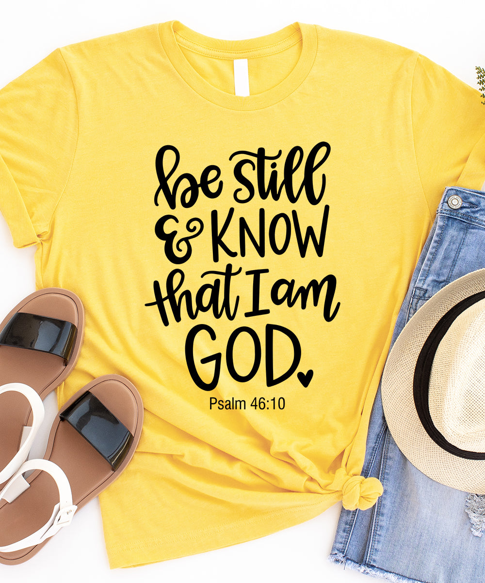 Be Still & Know