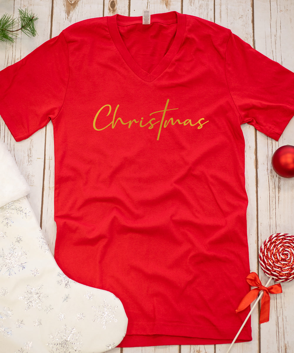 Christmas V-Neck