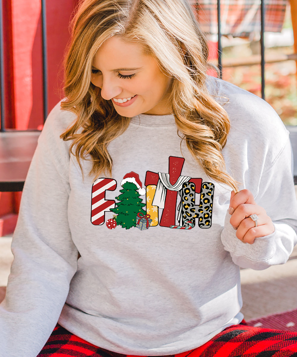 Christmas Faith Sweatshirt
