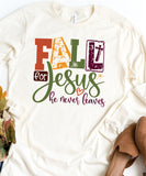 Fall For Jesus Long Sleeve
