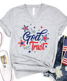 In God We Trust V-Neck