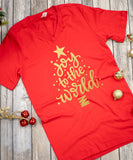 Joy To The World V-Neck