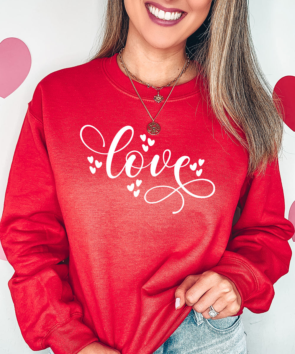 Love Hearts Sweatshirt