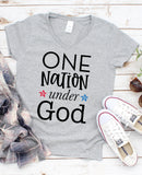 One Nation Under God V-Neck