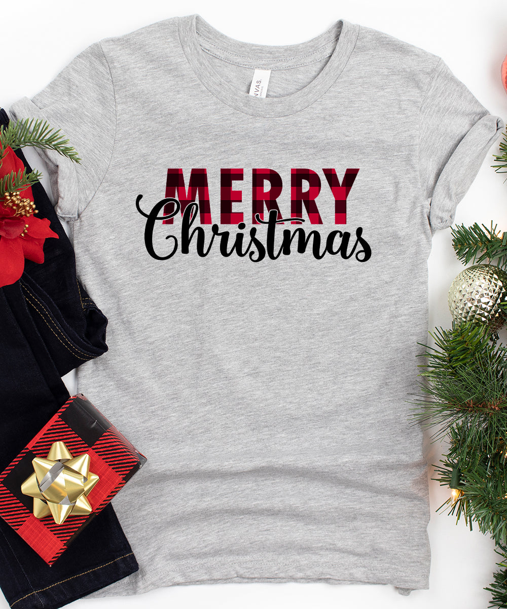 Plaid Merry Christmas