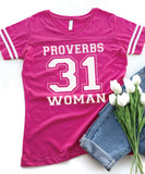 Proverbs 31 Jersey Style Tee