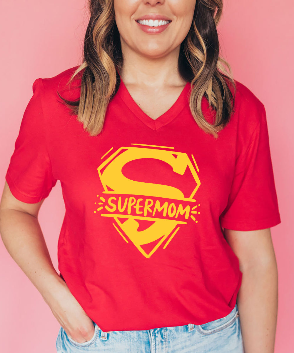 SuperMOM V-Neck
