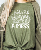 Thankful, Blessed & Kind of a Mess