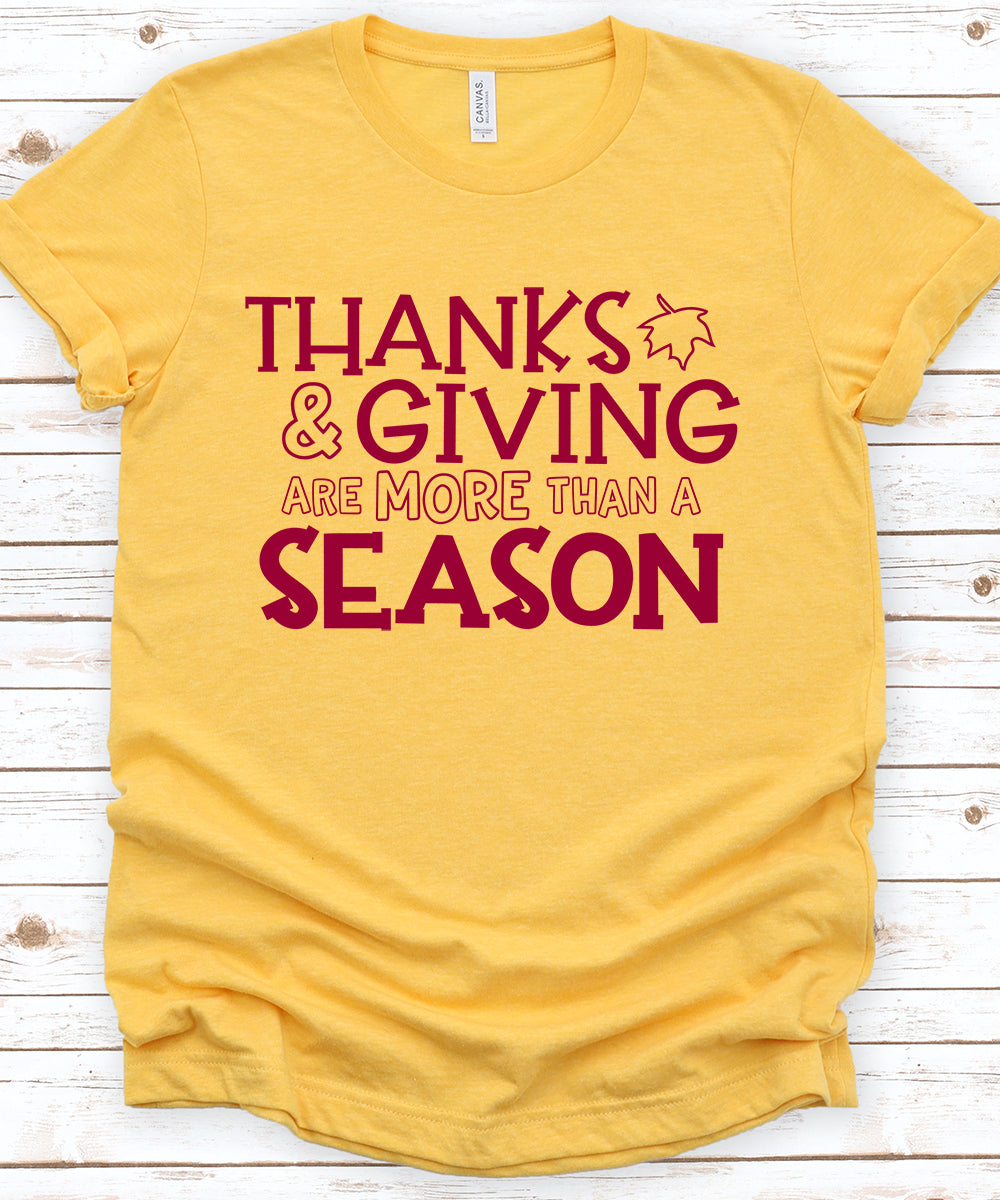 Thanks & Giving
