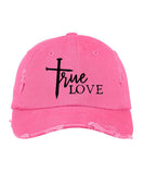 True Love Distressed Hat
