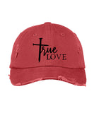 True Love Distressed Hat